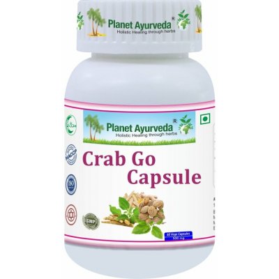 Planet Ayurveda Crab Go 500 mg 60 kapslí – Hledejceny.cz