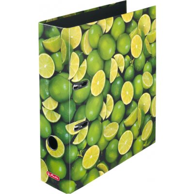 Herlitz Pořadač pákový A4 - 8 cm - Limetky - 10485134 – Zboží Živě