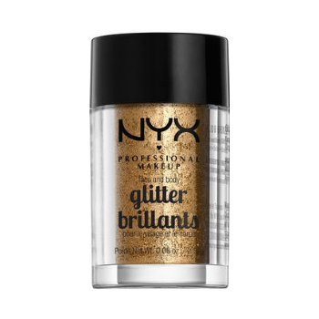 NYX Professional Makeup Glitter Goals třpytky na obličej i tělo 11 Violet 2,5 g