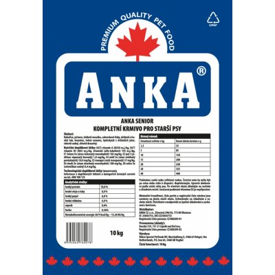 Anka Senior 10 kg