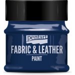Pentart Barva na kůži a textil třpytivá 50 ml MODRÁ – Zboží Dáma