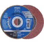 PFERD TOOLS 67704115 PFC 115 A 40 SG STEELOX vějířovitý brusný kotouč Průměr 115 mm Ø otvoru 22.23 mm nerezová ocel, ocel 10 ks – Zboží Dáma