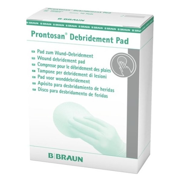 Obvazový materiál B. Braun Prontosan® Debridement Pad 10 ks