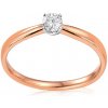Prsteny iZlato Forever Diamantový zásnubní prsten z růžového zlata Estelle IZBR361R