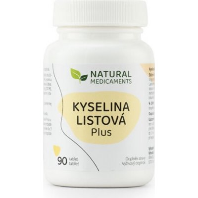 Natural Medicaments Kyselina listová Plus 90 tablet – Zboží Mobilmania