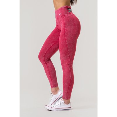 Nebbia Washed legíny s vysokým pasem LEGACY 777 red – Zboží Dáma