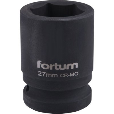 FORTUM Hlavice nástrčná rázová 3/4", 27mm, L 52mm 4703027 – Zboží Mobilmania