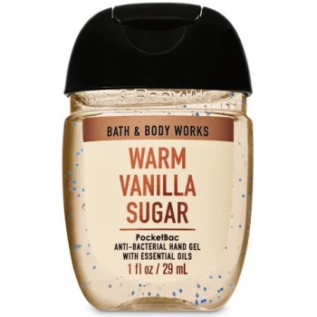 Bath & Body Works PocketBac antibakteriální gel na ruce Warm Vanilla Sugar 29 ml