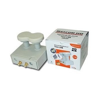 Mascom LNB monoblock twin 4,3°