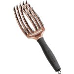 Olivia Garden Fingerbrush Combo Trinity Rose Gold zakřivený plochý kartáč na vlasy – Zbozi.Blesk.cz