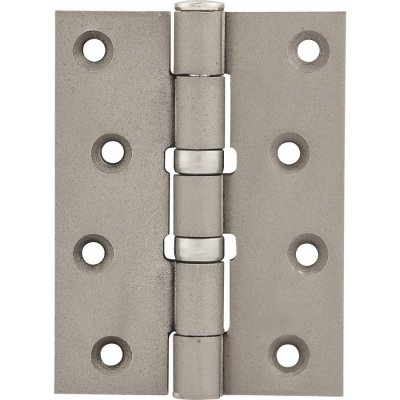 Závěs pro bezfalcové dveře, 101,6 x 89 x 3,0 mm, ocel poniklovaná matná – Hledejceny.cz