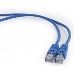 Gembird PP12-1.5M/B Patch RJ45, cat. 5e, UTP, 1,5m, modrý – Zboží Mobilmania