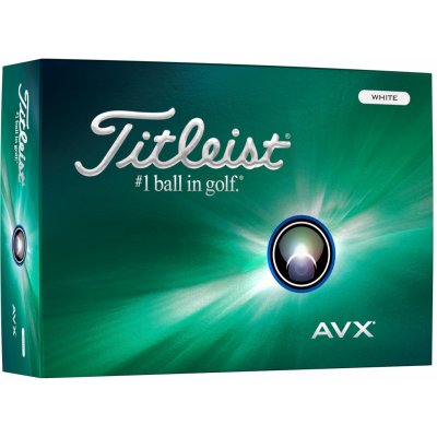 Titleist AVX bílé, 12 ks – Sleviste.cz