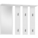 TP Living Předsíňový věšák Parma bílý – Zboží Dáma