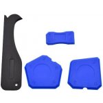 GEKO Silikonová stěrka s odřezávačem, sada 4ks G30142 – Hledejceny.cz