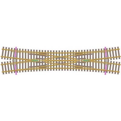 Tillig výhybka křižovatková Baeseler 15° 83391 – Sleviste.cz