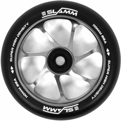 Slamm Team Wheels 110 mm Black/Silver kolečko 1 ks – Sleviste.cz
