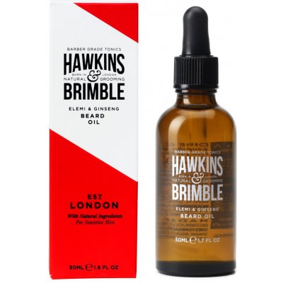 Hawkins & Brimble Vyživující olej na vousy a knír 50 ml – Zboží Mobilmania