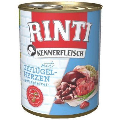 Rinti Kennerfleisch Poultry hearts 800 g – Hledejceny.cz