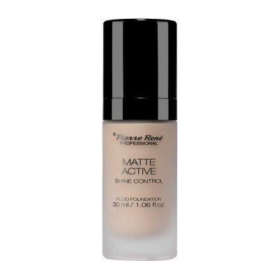 Pierre René Matte Active Voděodolný matující make-up 6 Warm ivory 30 ml