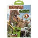 Grafix Škrabací obrázky dino 6 ks velikost A5 – Zboží Dáma