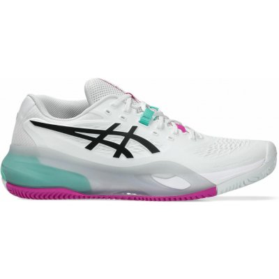 Asics Gel-Resolution X Clay white/aurora green – Zboží Dáma