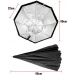 Studio Softbox OCTA 80cm DEŠTNÍK GRID SS-O-80 – Zbozi.Blesk.cz