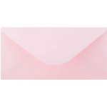Ozdobné obálky Smooth - DL, 130 g/m2, růžové, 10 ks – Zboží Živě