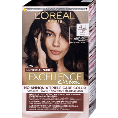 L´Oréal Excellence Universal Nudes 4U Hnědá 48 ml – Hledejceny.cz