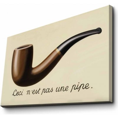 Wallity Reprodukce obrazu René Magritte 071 45 x 70 cm – Zboží Mobilmania