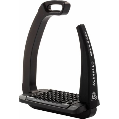 Acavallo Třmeny bezpečnostní Rel-X EASY total černá 12,5 cm – Zboží Dáma