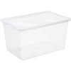 Úložný box Plast Team Úložný box 52 l 59,5 x 39,5 x 31 cm Basic box čirý