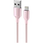 Swissten 71523311 USB / Lightning, 1,5m, růžový – Zboží Živě
