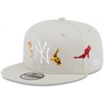 New Era 9FIFTY MLB Koi Fish New York Yankees Stone / Optic White – Zboží Mobilmania