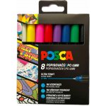 Uni Posca PC-1MR sada 8 ks základní barvy – Zboží Živě