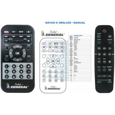 Dálkový ovladač General Grundig M1000BT – Zboží Mobilmania