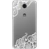 Pouzdro a kryt na mobilní telefon Pouzdro iSaprio - White Lace 02 - Huawei Y5 2017 / Y6 2017