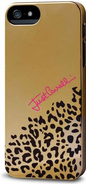 Pouzdro Just Cavalli Iridescent iPhone 5/5S/SE zlaté