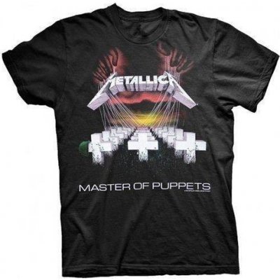 Rock Off Metallica Unisex Tee Master of Puppets Back Print – Zboží Mobilmania