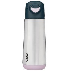 b.box Termoska na pití Sport 500 ml indigo / růžová