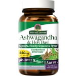 Nature's Answer Ashwagandha & Holy Basil 60 Veg Kapslí – Hledejceny.cz