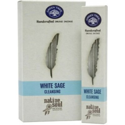 Green Tree Native Soul Smudge Incense White Sage Cleansing 15 g 8 ks – Hledejceny.cz