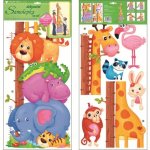 Anděl Přerov Samolepky na zeď dětský metr zvířátka v zoo 120x32cm – Zboží Dáma Anděl Přerov Samolepky na zeď dětský metr zvířátka v zoo 120x32cm – Zboží Dáma