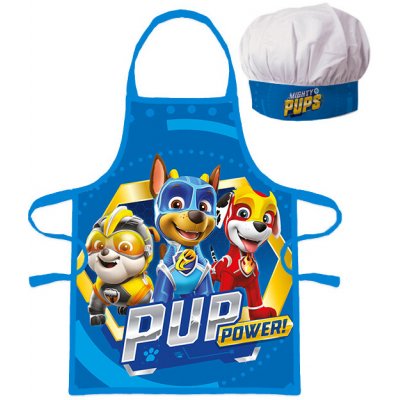 Aptex Dětská zástěra s čepicí PAW PATROL 45X50 CM 2X33CM – Hledejceny.cz