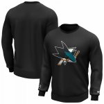 Fanatics San Jose Sharks Primary Logo graphic Crew Sweatshirt VALUE – Zboží Mobilmania