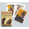 Hrací karty - poker Piatnik 1. světová válka 1914 1918