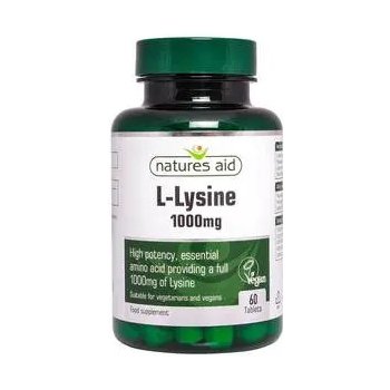 Natures Aid L Lysine 1000 mg 60 tablet