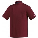 Egochef Ottavio Cool Vent krátký rukáv bordový M – Zboží Dáma
