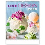 nástěnný Live Design / 59cm x 45cm / N260-26 2026 – Sleviste.cz