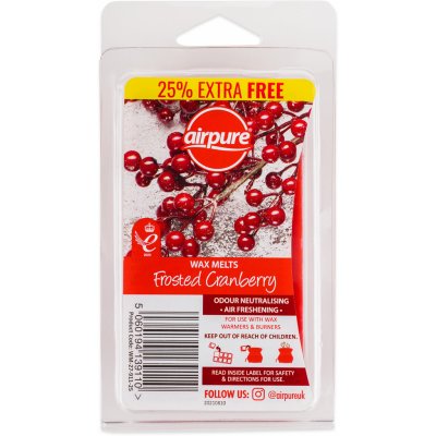 Airpure Wax Melts Frosted Cranberry 86 g – Zbozi.Blesk.cz